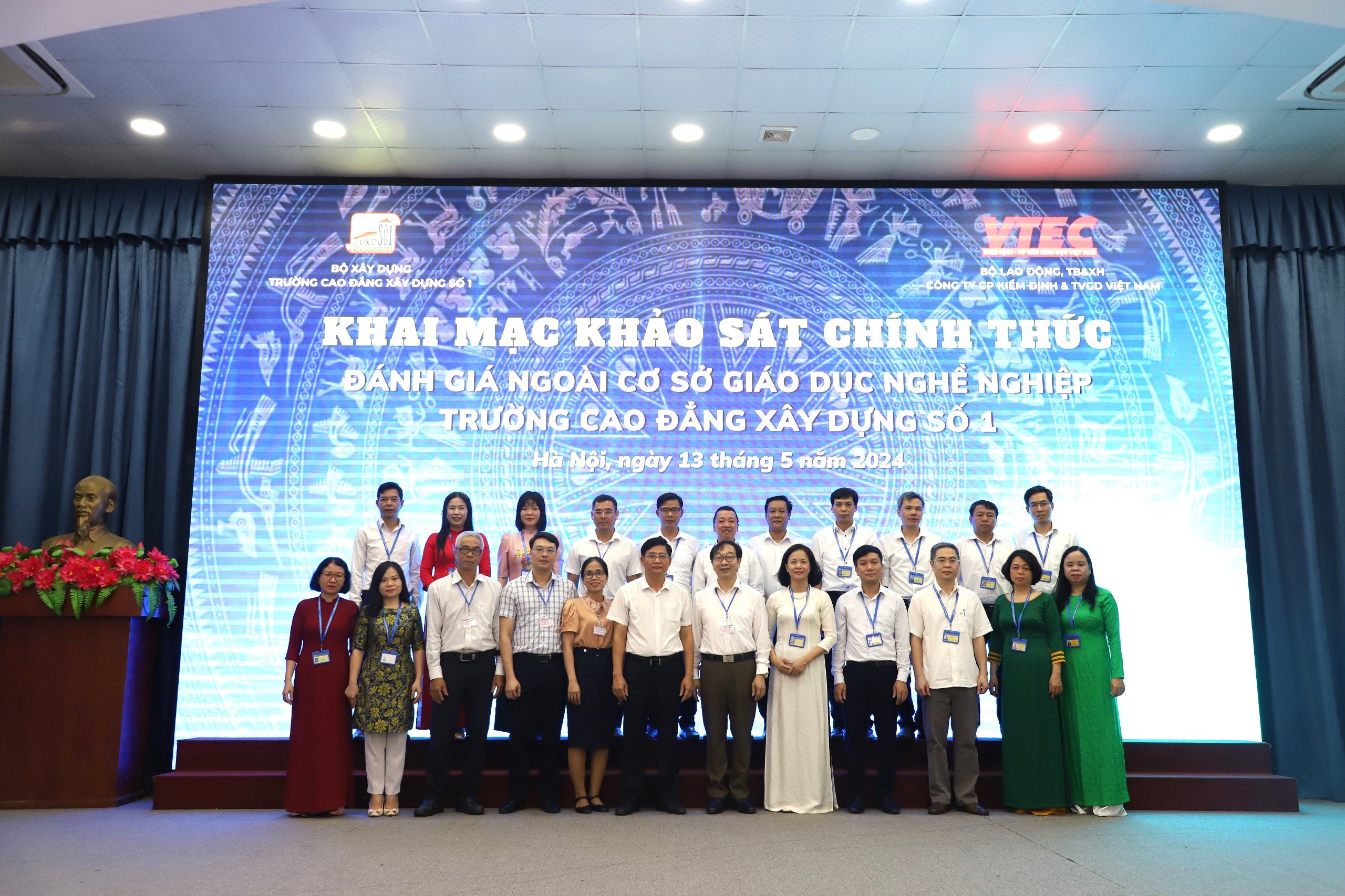 KHAI MẠC CHƯƠNG TRÌNH KHẢO SÁT CHÍNH THỨC ĐÁNH GIÁ NGOÀI CƠ SỞ GDNN NĂM 2024 